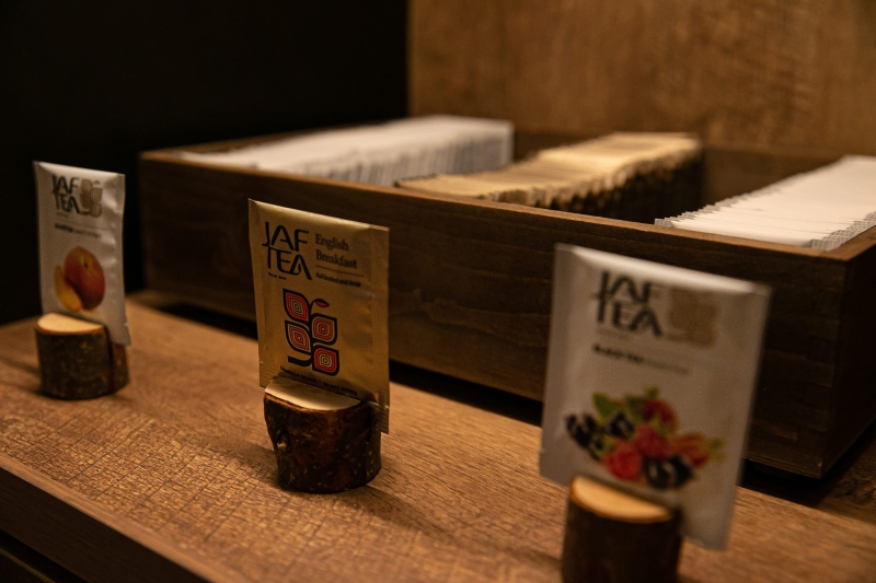 We have flavored teas and blended teas for your relaxation.