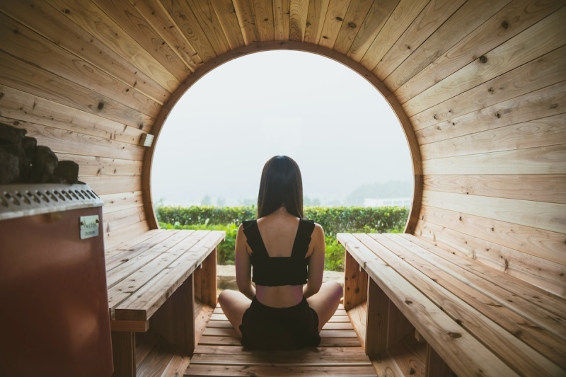Domestic Natural Wood Barrel Sauna & World's Hottest Tent Sauna
