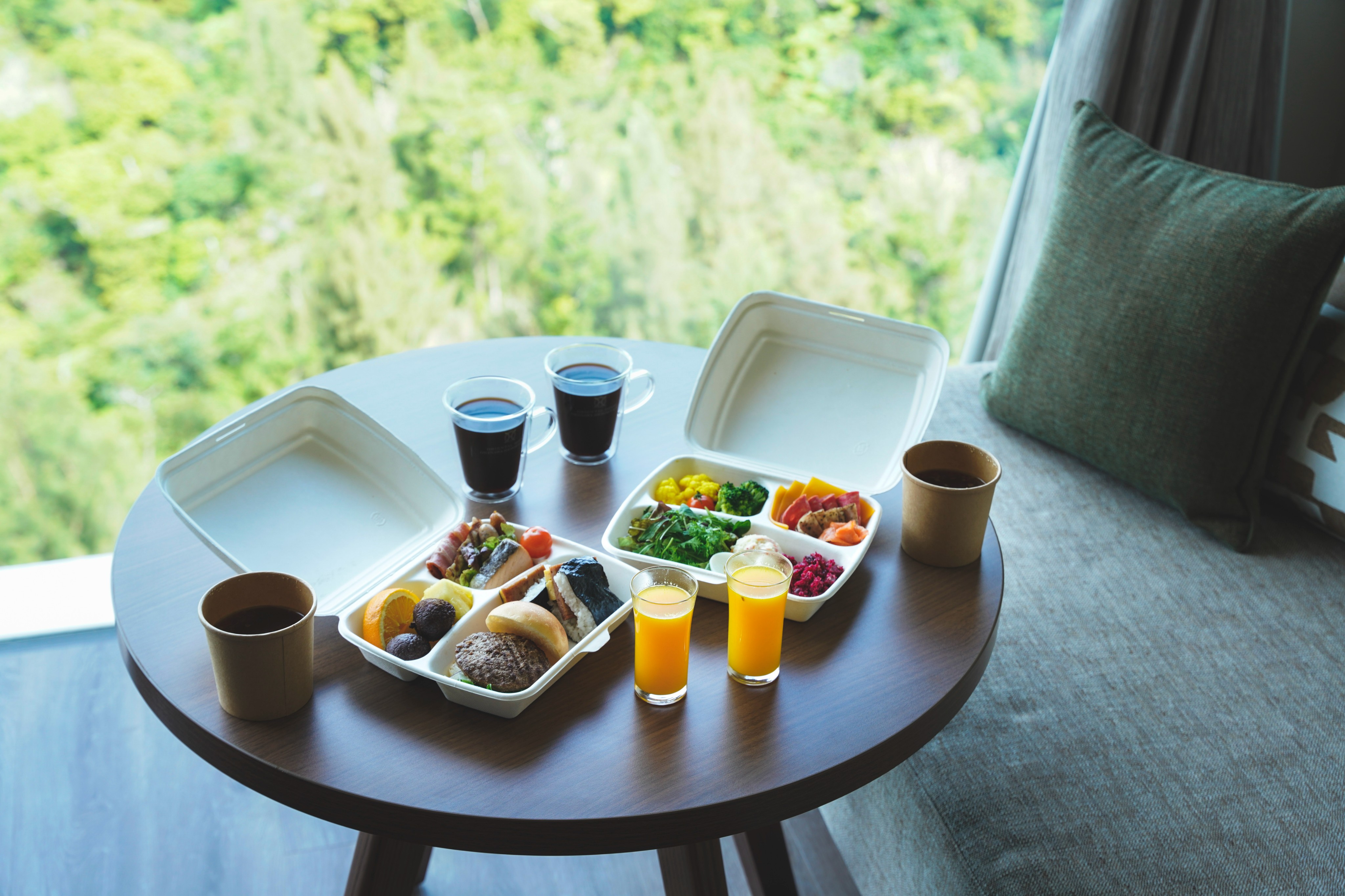 2つのスタイルでもご朝食をお楽しみ頂けます。