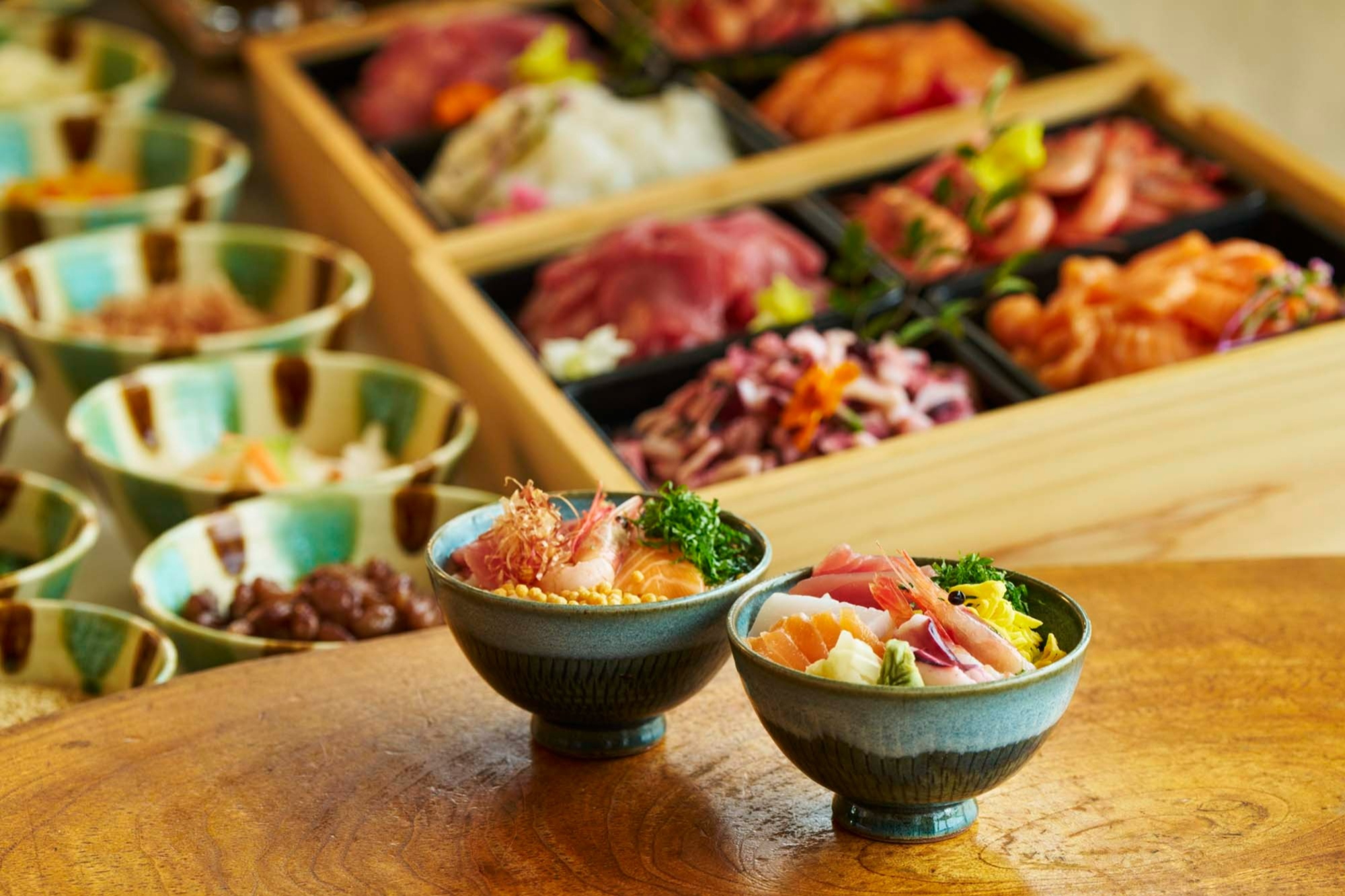 Breakfast at RYU-BIN-KA: Start Your Morning with a Premium Seafood Bowl
