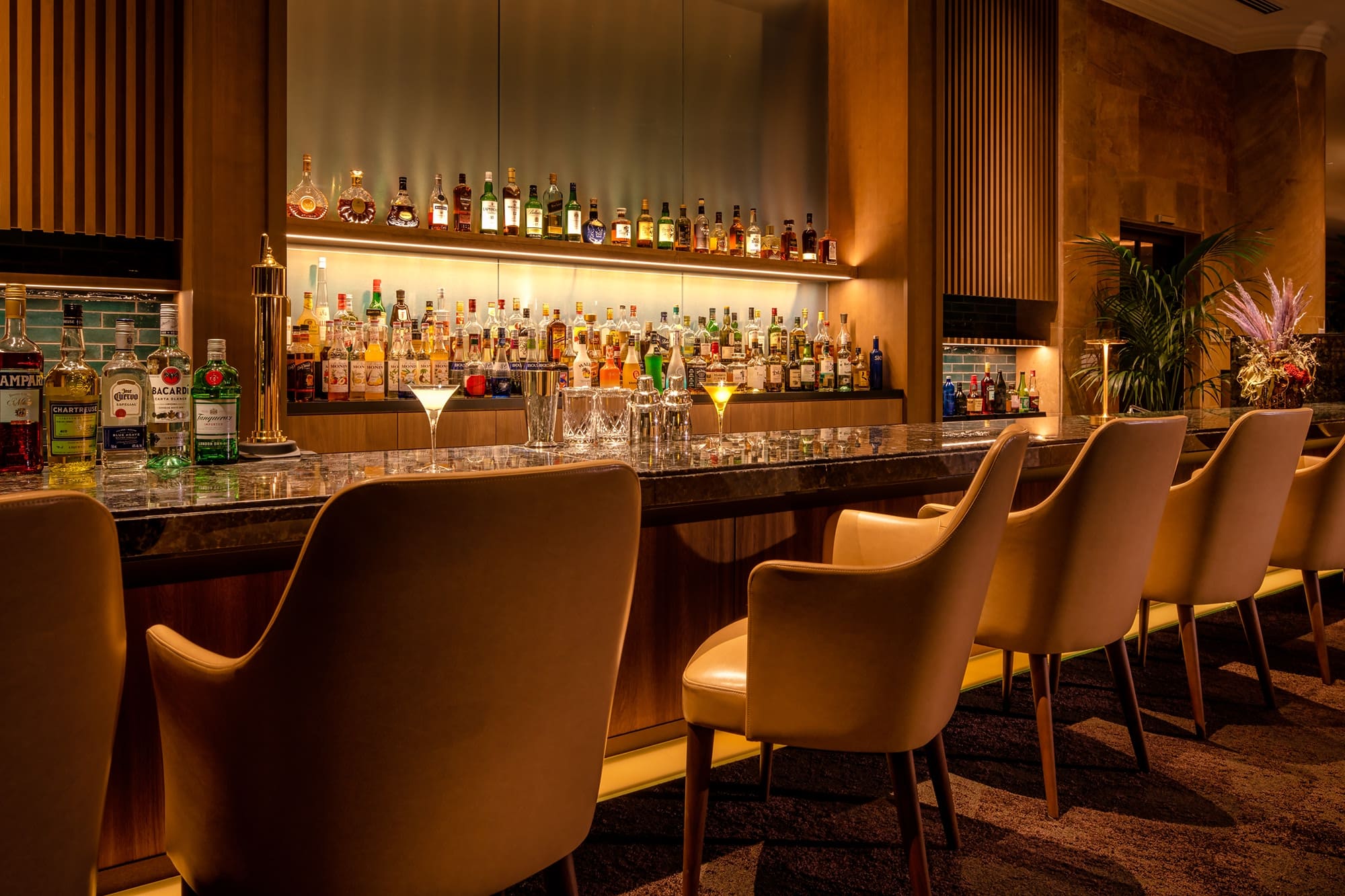 Night Cap at the Club Lounge