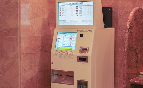 Automatic Currency Exchange Machine
