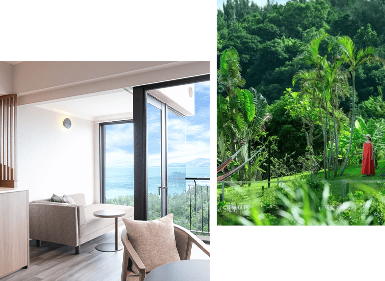 Accommodation Plan with Guaranteed JUNGLIA Okinawa Ticket Purchase Right