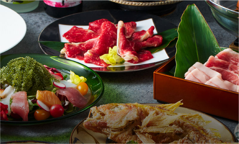 沖縄料理 しゃぶしゃぶ 琉紅華